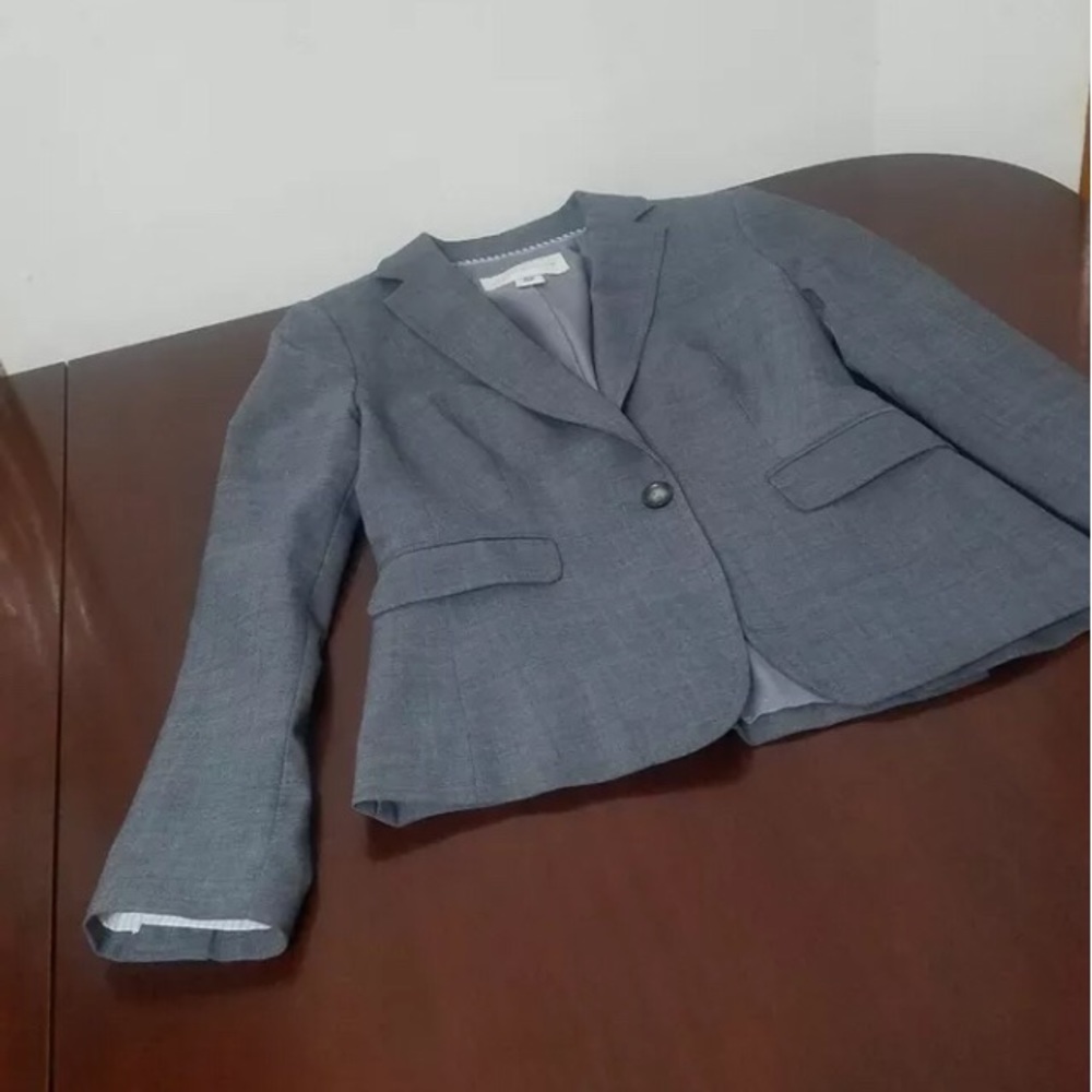 Banana Republic Gray Suit SZ 00P